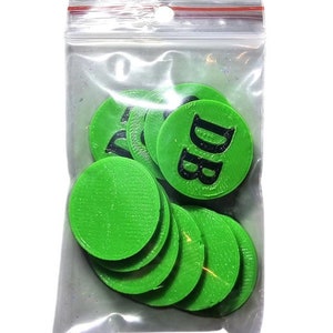 Einkaufschips nach deinen Wünschen - 3D-gedruckt, Langlebig aus PETG, ab 10 Stück- Jetzt bestellen!