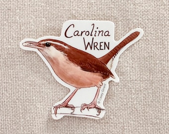 Carolina Wren - Sticker