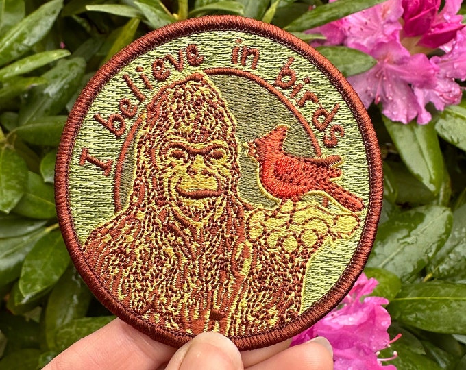I Belive in Birds - 3" Patch