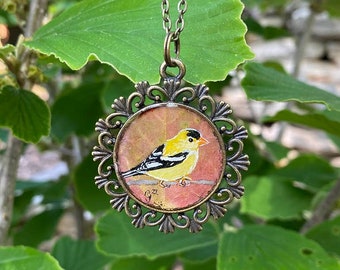 American Goldfinch - Pendant