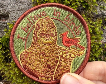 I Belive in Birds - 3" Patch