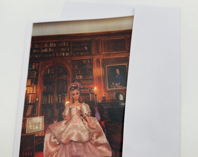 New Barbie in A Tribute to Fashion Greeting Card 5" by 7" w/Envelope