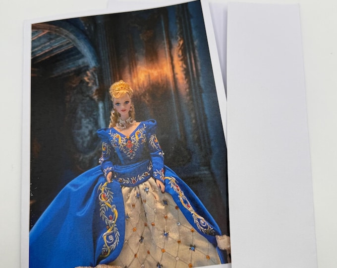 New Barbie as Faberge Imperial Elegance Greeting Card 5"x7" w/Envelope