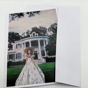 New Barbie in Gone w/the Wind Inspired Greeting Card 5&quot; by 7&quot; w/Envelope
