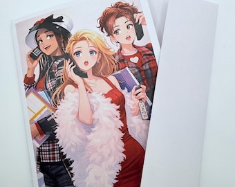 Brand New Movie Clueless Inspired Alicia Silverstone Greeting Card 5" by 7" w/Envelope