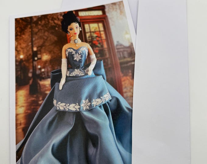 New Wedgwood England 1759 Barbie Greeting Card 5"x7" w/Envelope