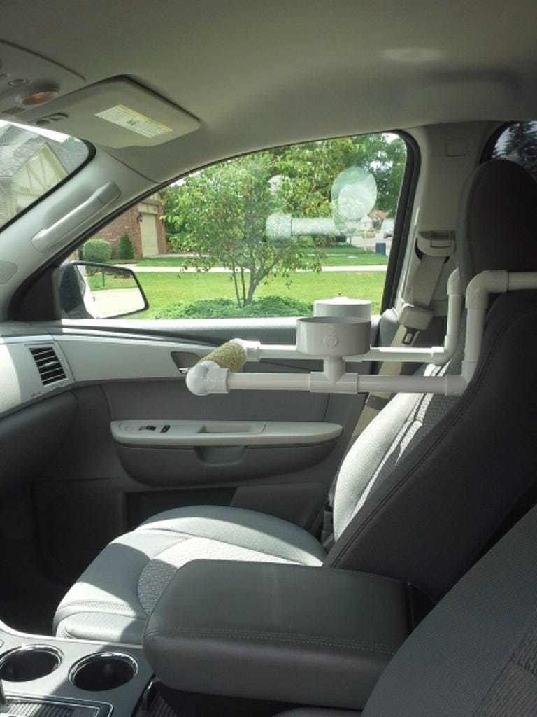 PVC Bird Car Seat Parrot Car Perch Food Bowls Sisal Etsy