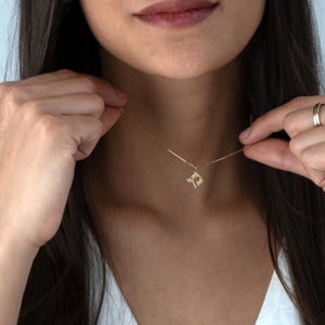 Hebreiskt initialhalsband: Judiska smycken i sterlingsilver bild 4