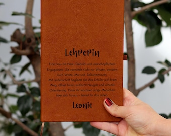 Personalisiertes Lehrerin Geschenk – Abschiedsgeschenk für Lehrerin, Schulabschluss Geschenk, Dankeschön Geschenk Lehrerinnen