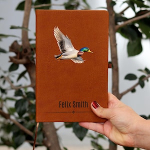 Diario de cazador de patos, regalo para amantes de los patos, regalo para amantes de los deportes al aire libre, diario de patos, regalo de Navidad para cazadores de patos, regalo para tíos y papás.