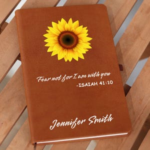 Isaiah 41:10 Fear not for I am with you Bible Verse Journal, ISAIAH Bible verses gifts, Christian Women Gift, Faith Based Journal