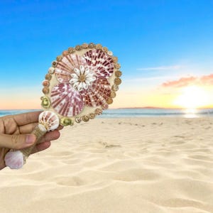 Specchietti portatili regalo di San Valentino, specchio da trucco regalo, specchio da mano a conchiglia, ottimo regalo per la persona amata, decorazione con specchio