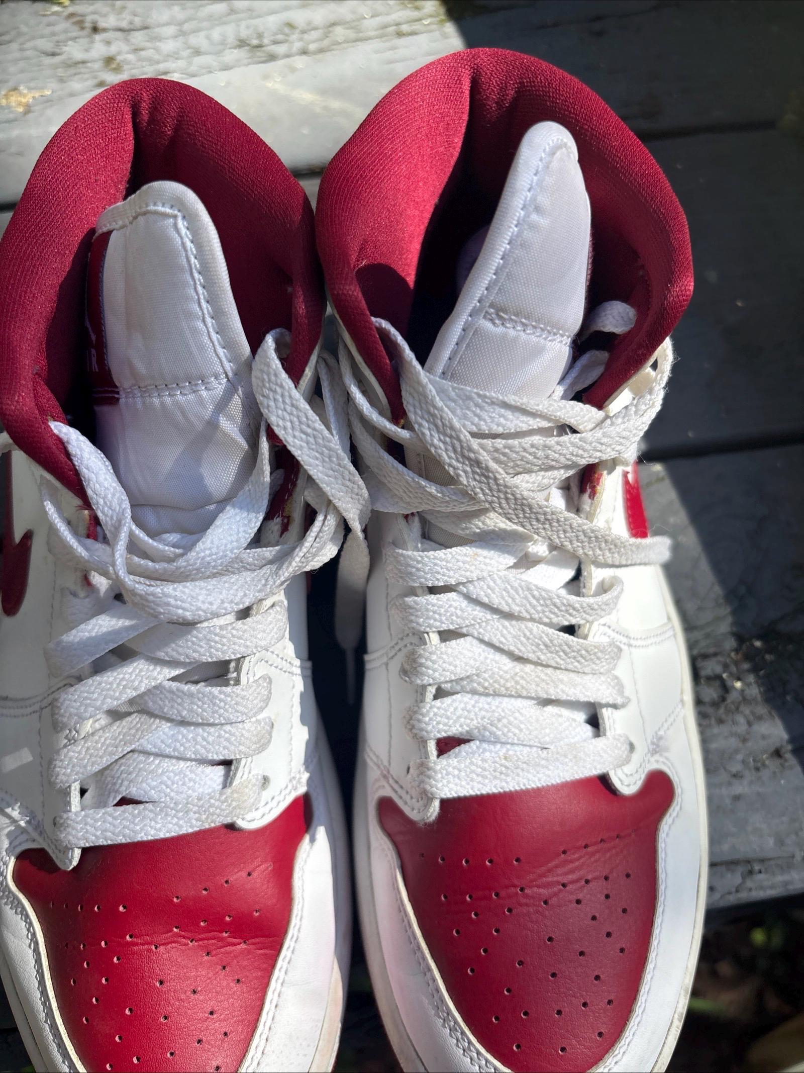 Nike Air Jordan 1 Mid Reverse Chicago Sneaker Size 7.5 - Etsy