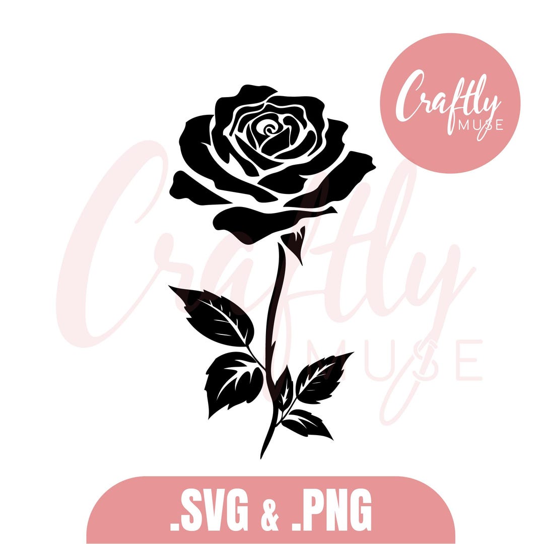 Valentines Day Rose Flower Svg, Valentines Day SVG, Rose Flower SVG ...