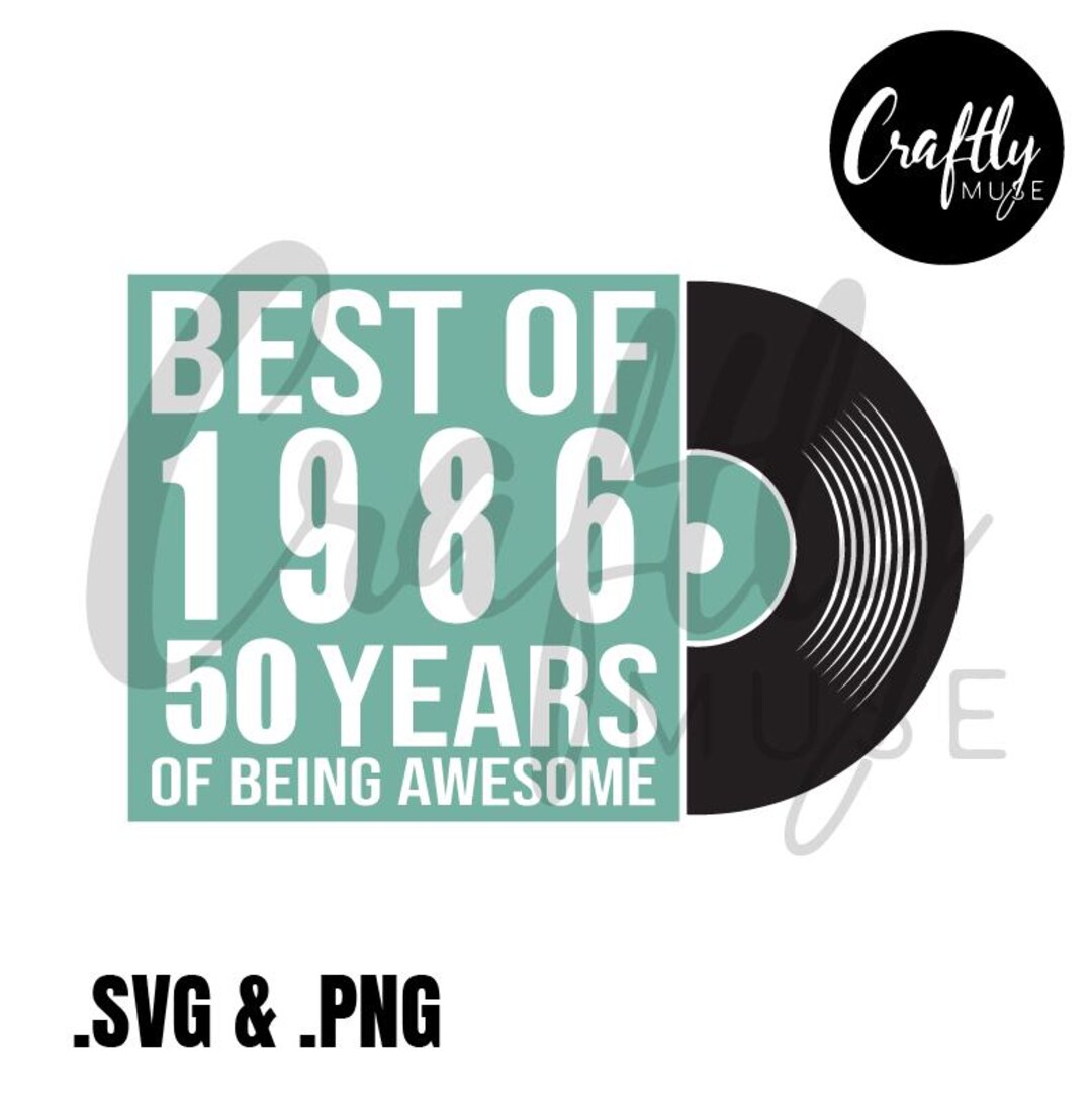 Graduation Cap1986 Class of 1986 Reunion SVG | Reunion SVG PNG | Vintage Class Reunion ...