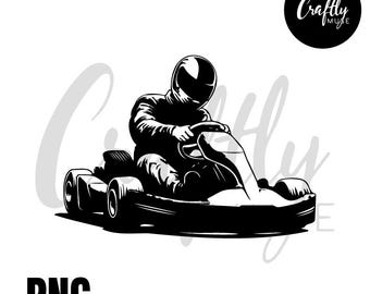 go kart svg, Karting Racing PNG, SVG | Go Kart Clipart, Racing Silhouette, Motorsport Decal Design, Cricut & Sublimation Digital Download