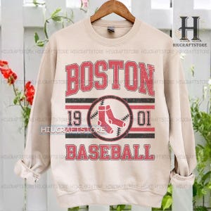 Retro Boston Baseball Sweatshirt | Boston baseball T-shirt | Baseball Fan shirt | Boston baseball Tee | Custom baseball shirt, Baseball tee