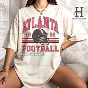 Atlanta Football fan tshirt,Atlanta football Crewneck , Atlanta sweatshirt, Game day Football,Vintage football tee, football shirt gifts