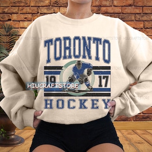 Toronto Vintage Hockey PNG, NHL Design, Hockey PNG für Abschlag, Hockey Team png, Toronto png