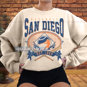San Diego Baseball png | Vintage San Diego baseball png | Baseball png for shirt | San Diego baseball DTF |  baseball team PNG
