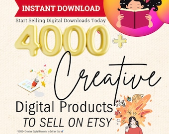 4000+ Etsy Digital Product Ideas: Printable Guide (PDF)