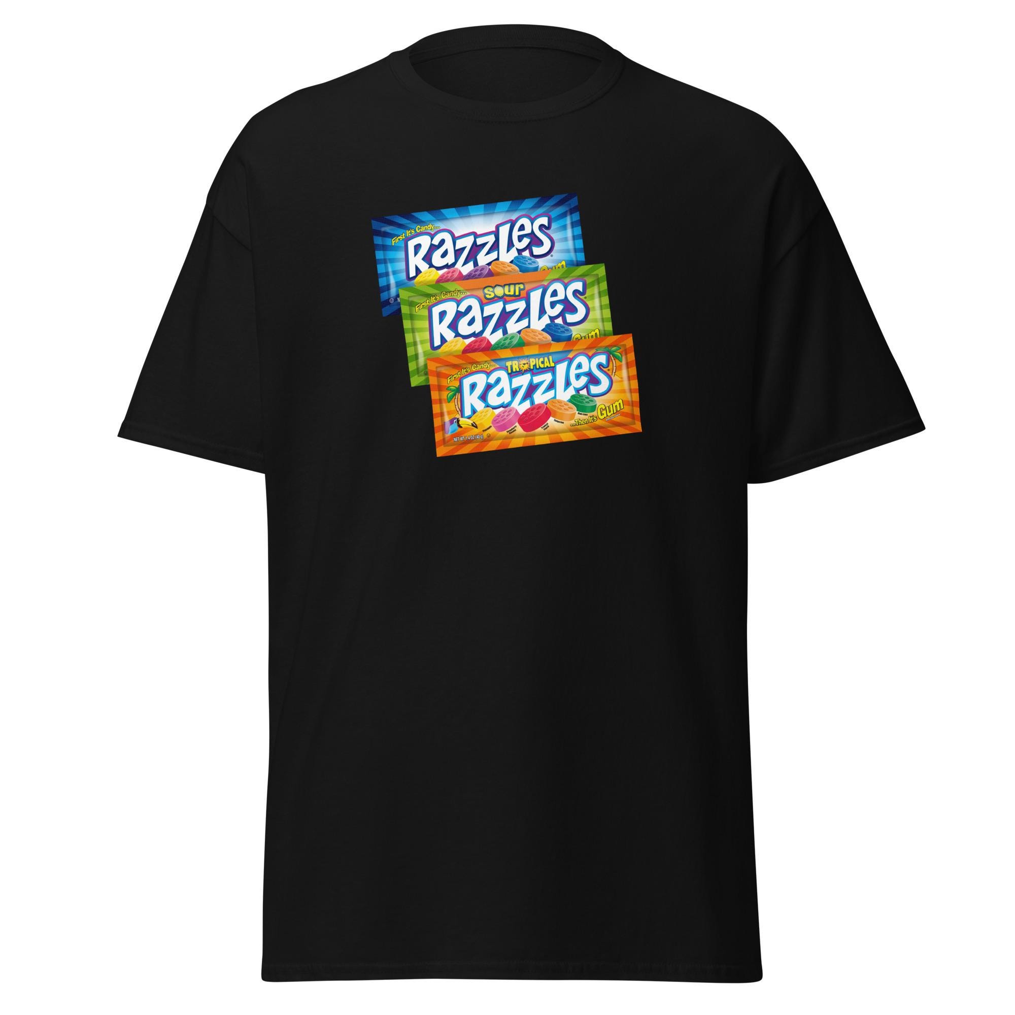 Razzles Candy T-shirt – “first It's Candy, Then It's Gum
