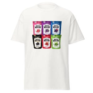Wiley Wallaby Variety T-Shirt | Licorice Candy Tee | Retro Sweet Graphic Shirt