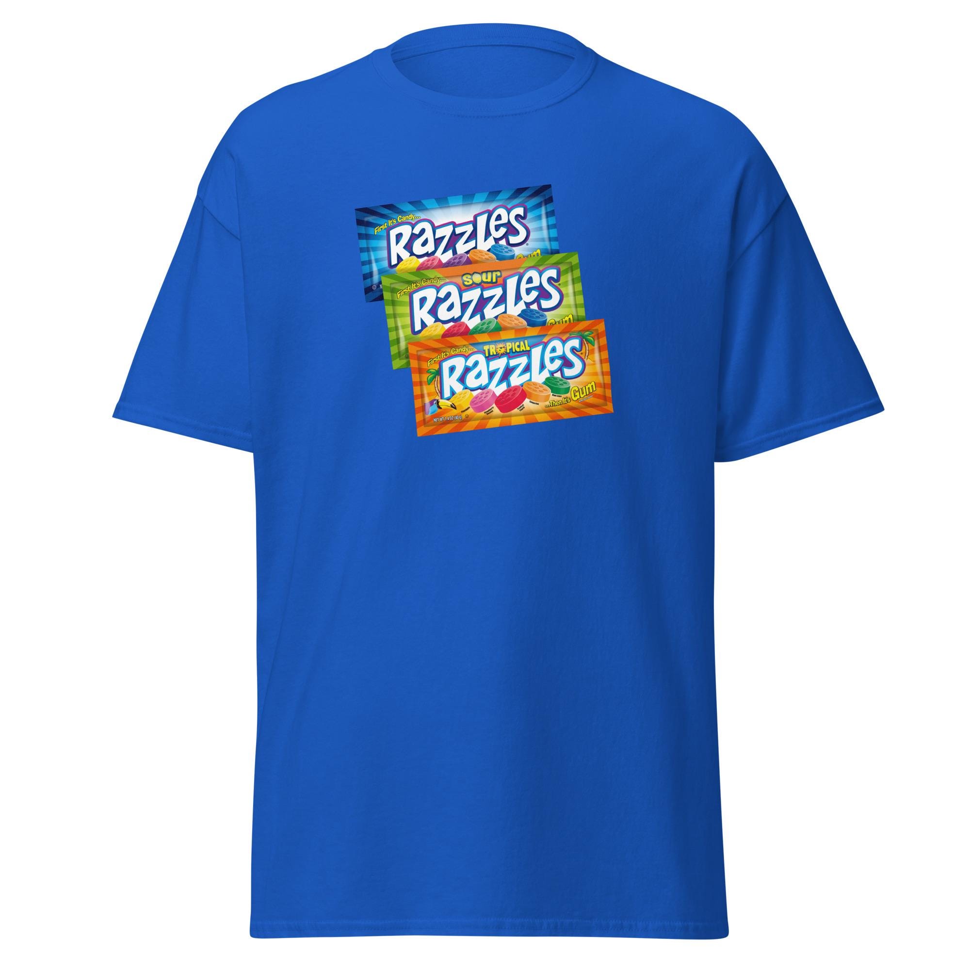 Razzles Candy T-shirt – “first It's Candy, Then It's Gum