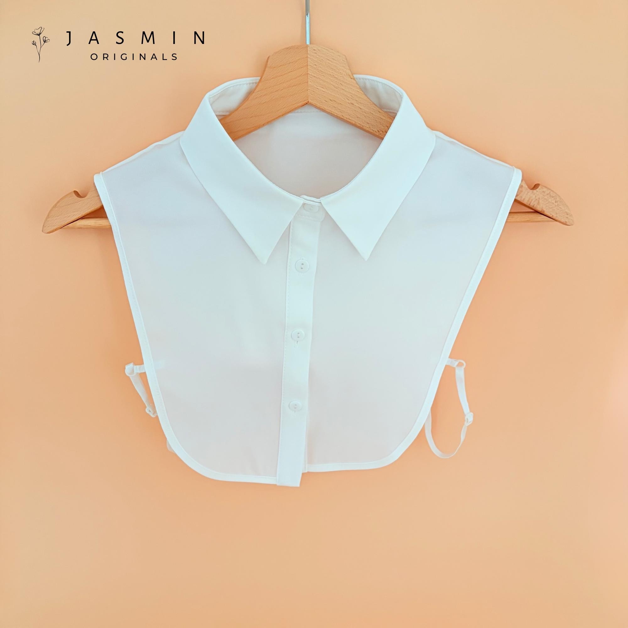 Detachable White Faux Collar | Classic Collar Dickey | Elegant Layering ...