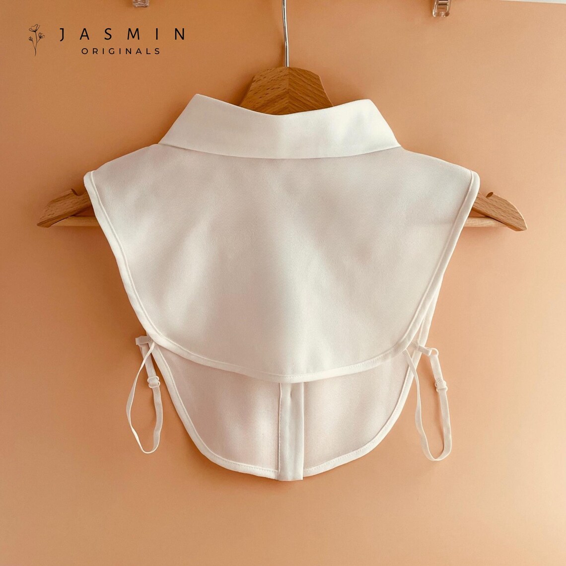 Detachable White Long Pointed Shirt Collar | Faux Collar for Sweaters ...