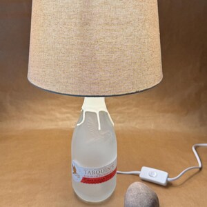 Tarquins Rhubarb and Raspberry Gin Bottle Lamp