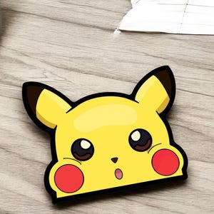 Anime Rug | Cute Cartoon Character Area Carpet | Gaming Room & Kids Room Decor | Kawaii Handmade Printed Floor Mat