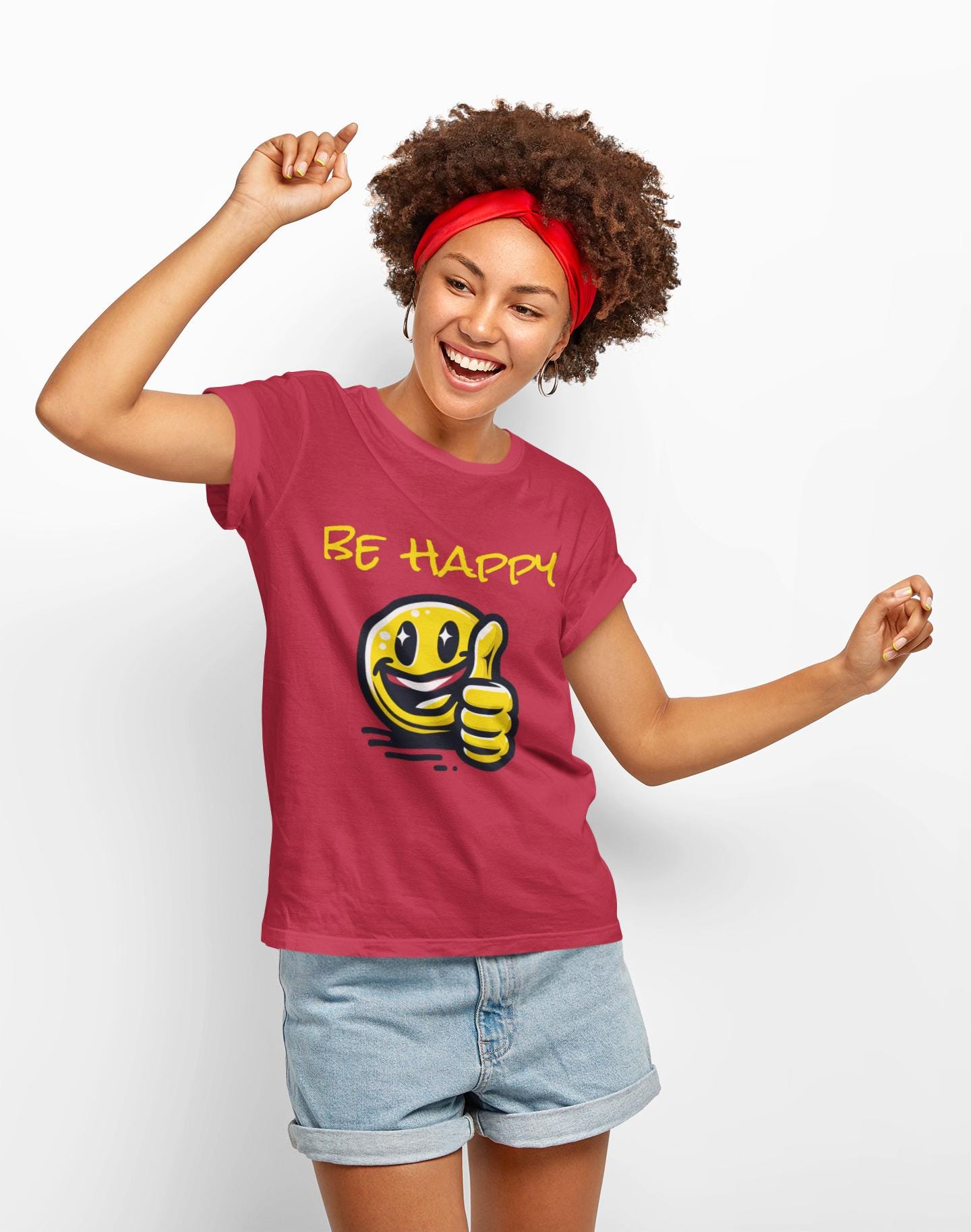 Happy Tee Be Happy Tee - Etsy