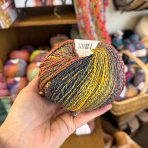 Ella Rae Marmel DK Yarn: Color Changing Cotton Acrylic Blend