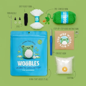 The Woobles Crochet Kit: Beginner-Friendly Yarn Craft