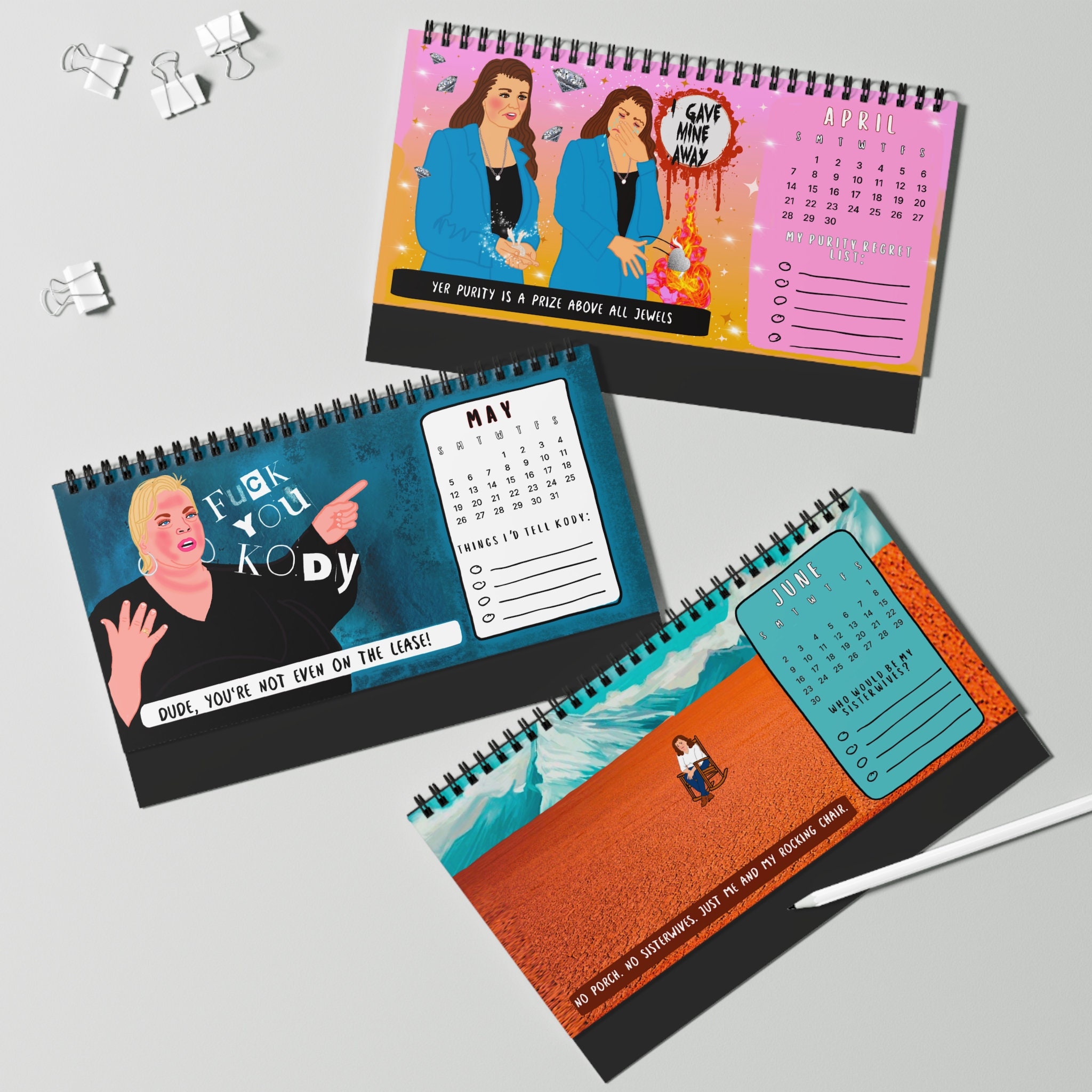 The rill Sisterwives of Plygville 2024 Reality Television Desk Calendar Sisterwives Funny Gift for the Holidays Brown Family - Etsy the-rill-sisterwives-of-plygville-2024-reality-television-desk-calendar-sisterwives-funny-gift-for-the-holidays-brown-family-etsy