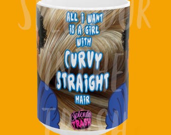 Logan LOVE on the SPECTRUM Curvy Straight Hair Ceramic Coffee Mug 11oz 15oz Reality Television PopCulture Gift