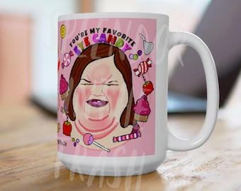 1000 Lb Sisters EYE CANDY Reality Television Ceramic Mug, (11oz, 15oz) Amy and Tammy Slaton Funny Pop Culture Gift