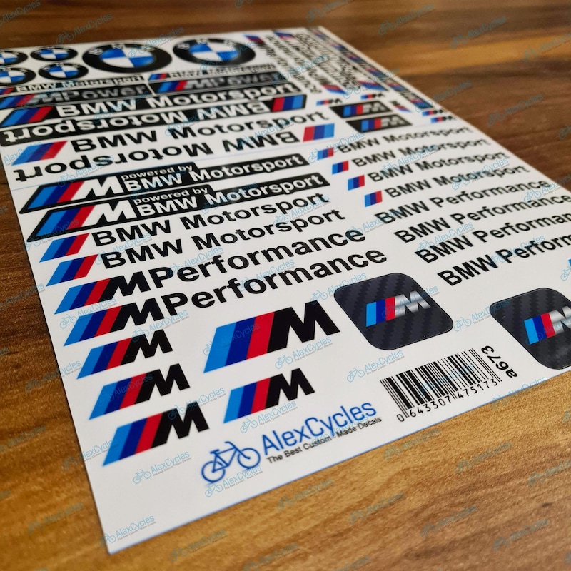 Bmw Stickers - Etsy