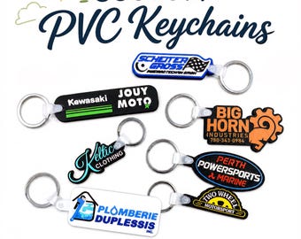 Custom PVC Keychains – Soft Rubber Keychains for Branding, Promotions & Gifts