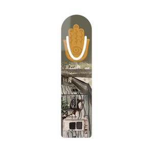 Bookmark, Hamsa Jewish Book Mark Shalom Judaism Bibliophile Book Lover Gift, Gift for Reader, Jewish Gift, Book Accessories, Unique Bookmark