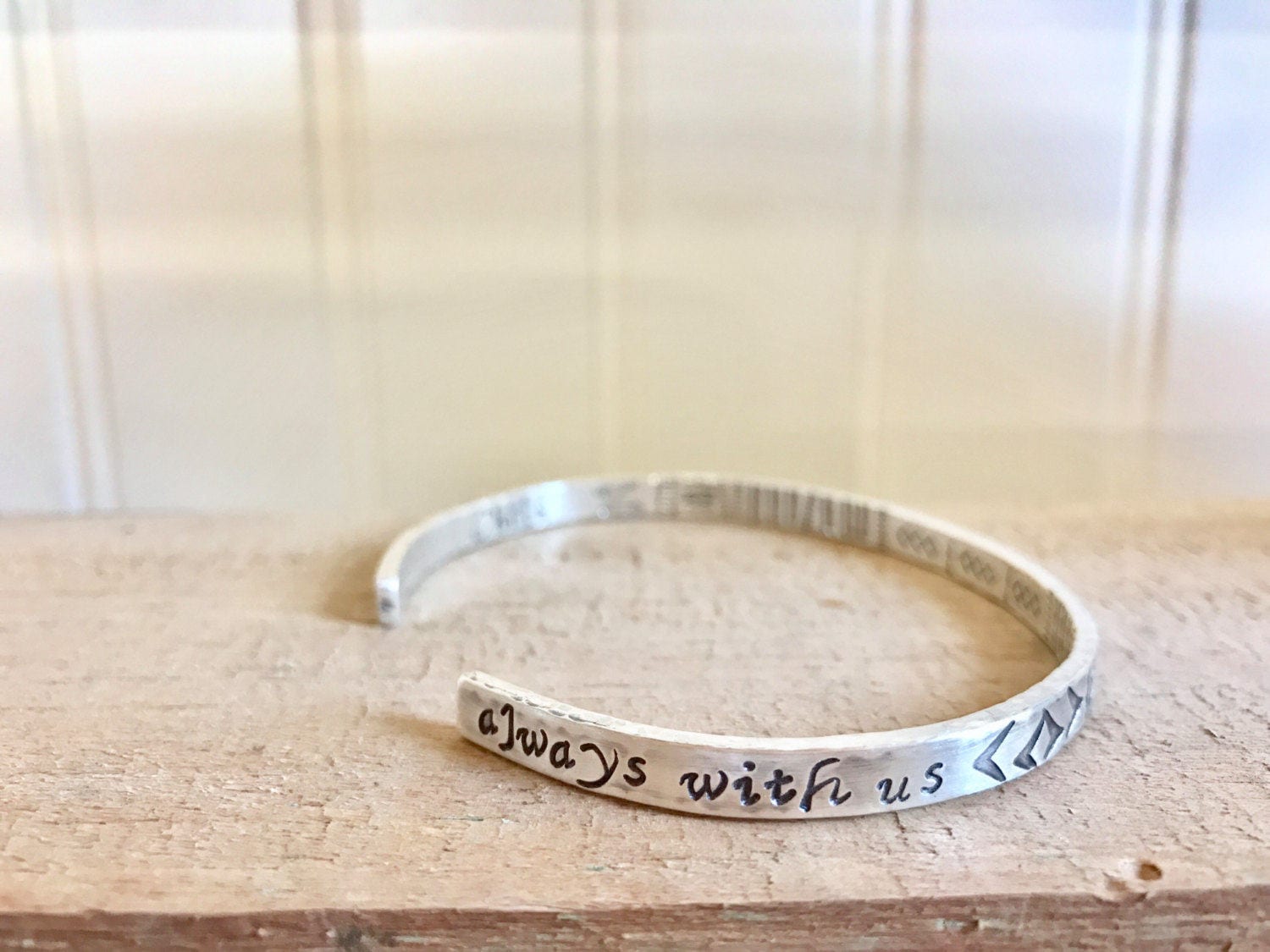 Pet Memorial In Memory Bracelet Personalized sterling silver Fur Baby