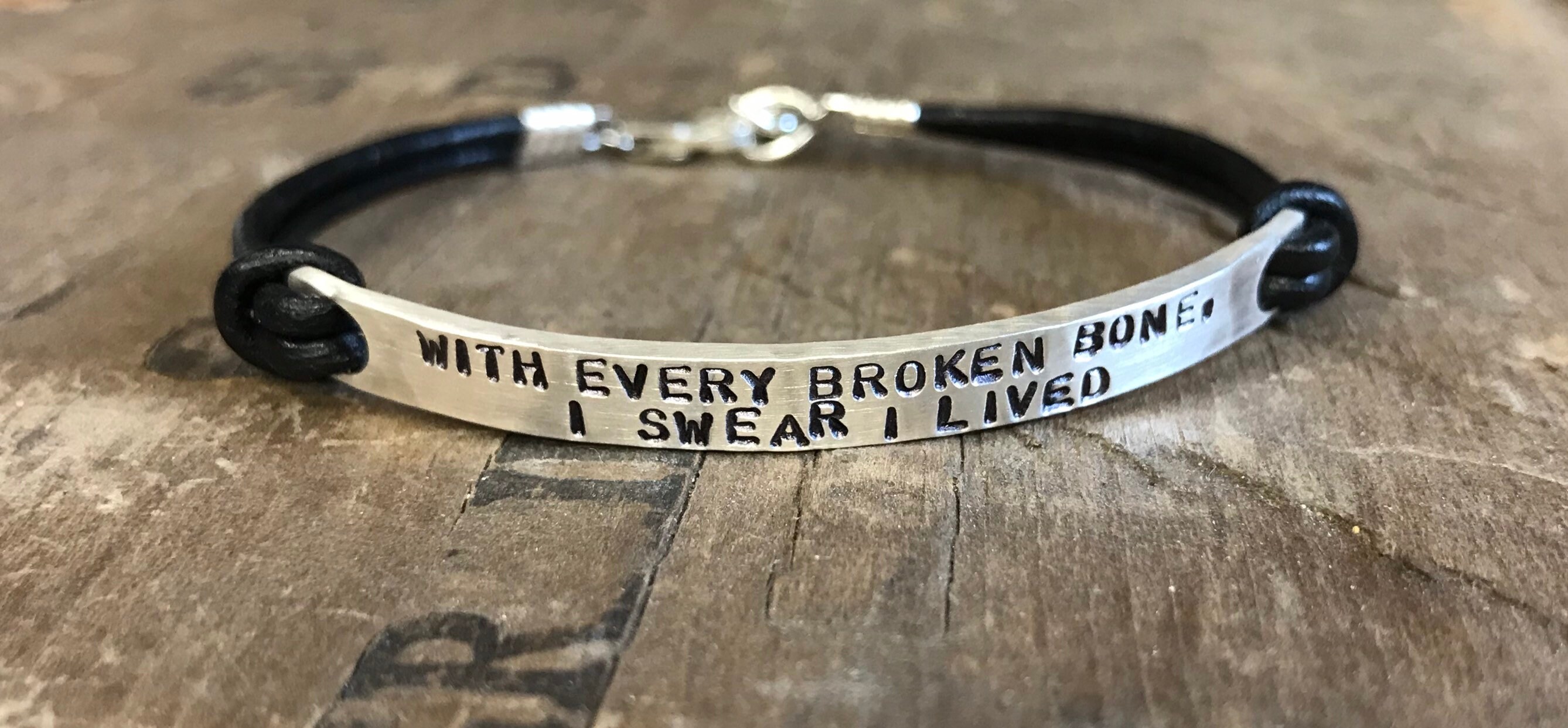 Custom mantra bracelets Clearance