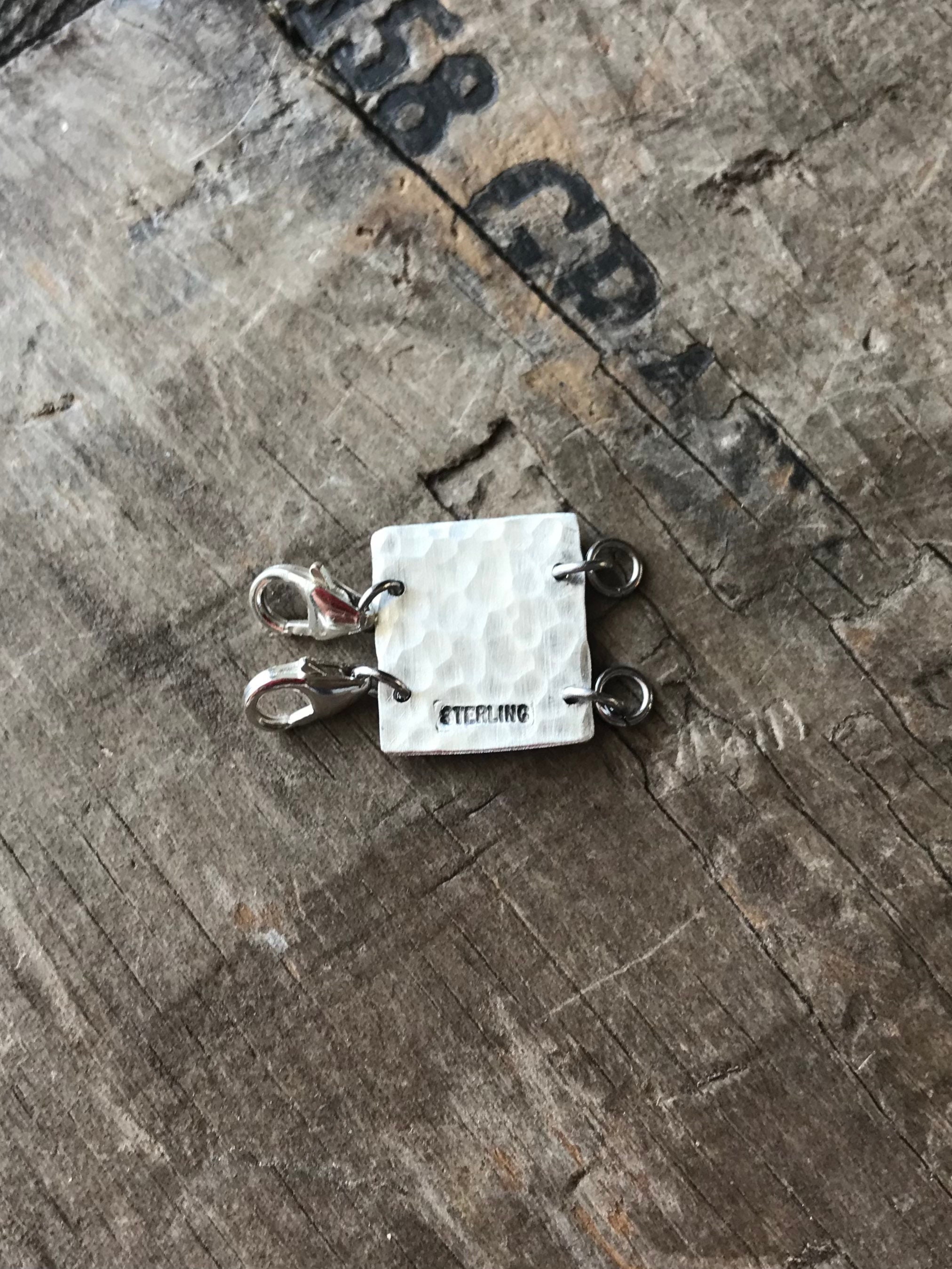 Layered Necklace Separator sterling silver multi strand necklace separator