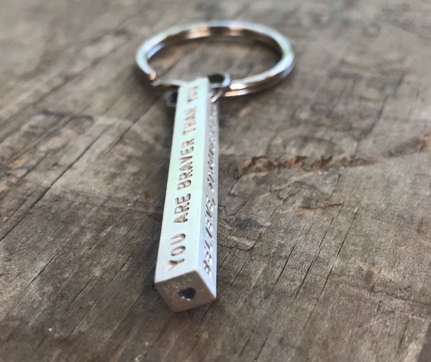 Christmas Luxury Mens Silver Personalized Keychain Sterling Silver