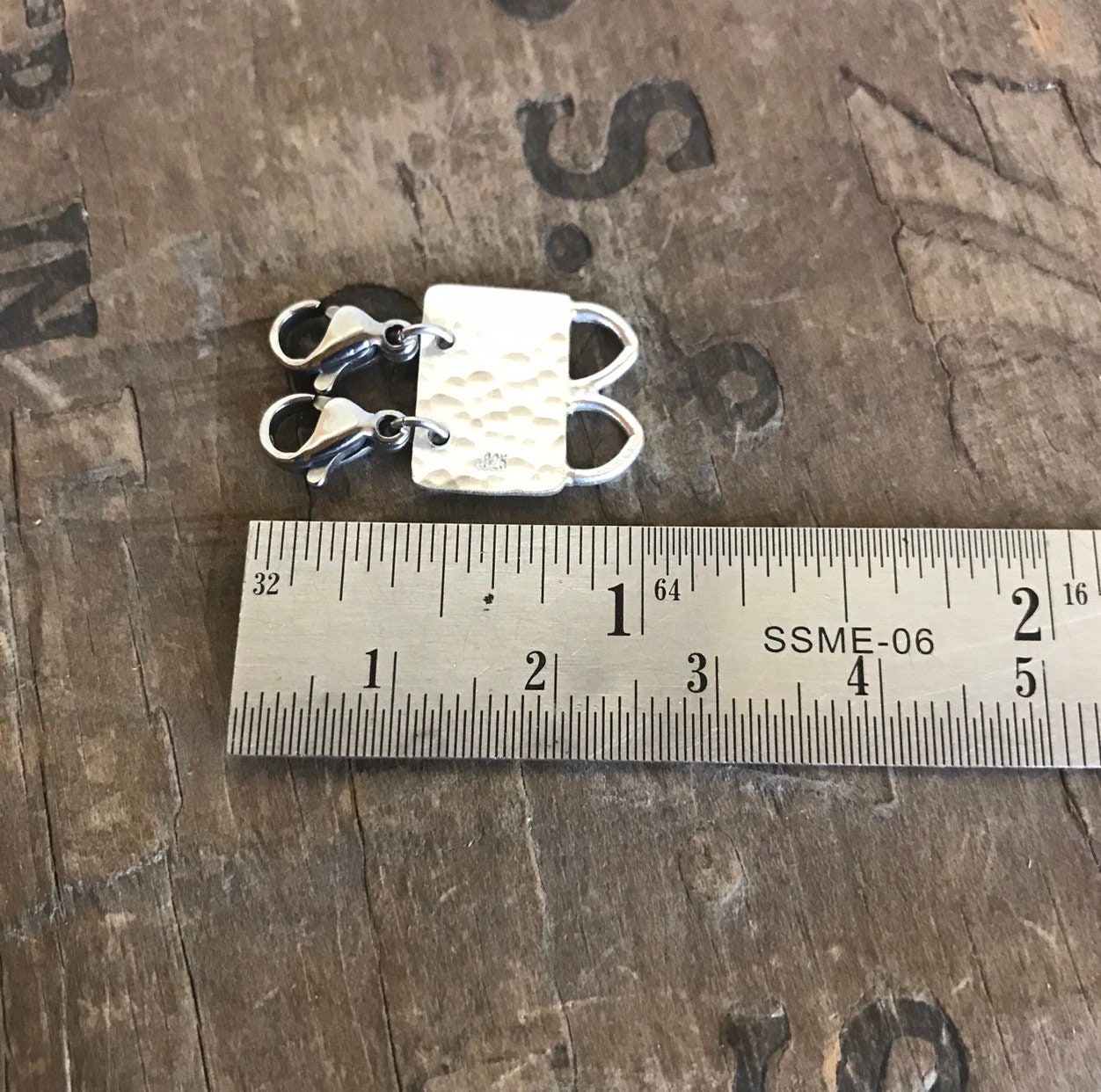 Layered Necklace Separator sterling silver multi strand necklace separator