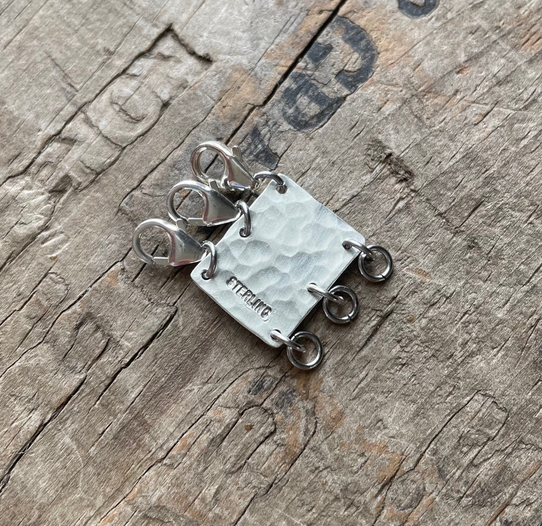 Layered Necklace Separator sterling silver multi strand necklace separator