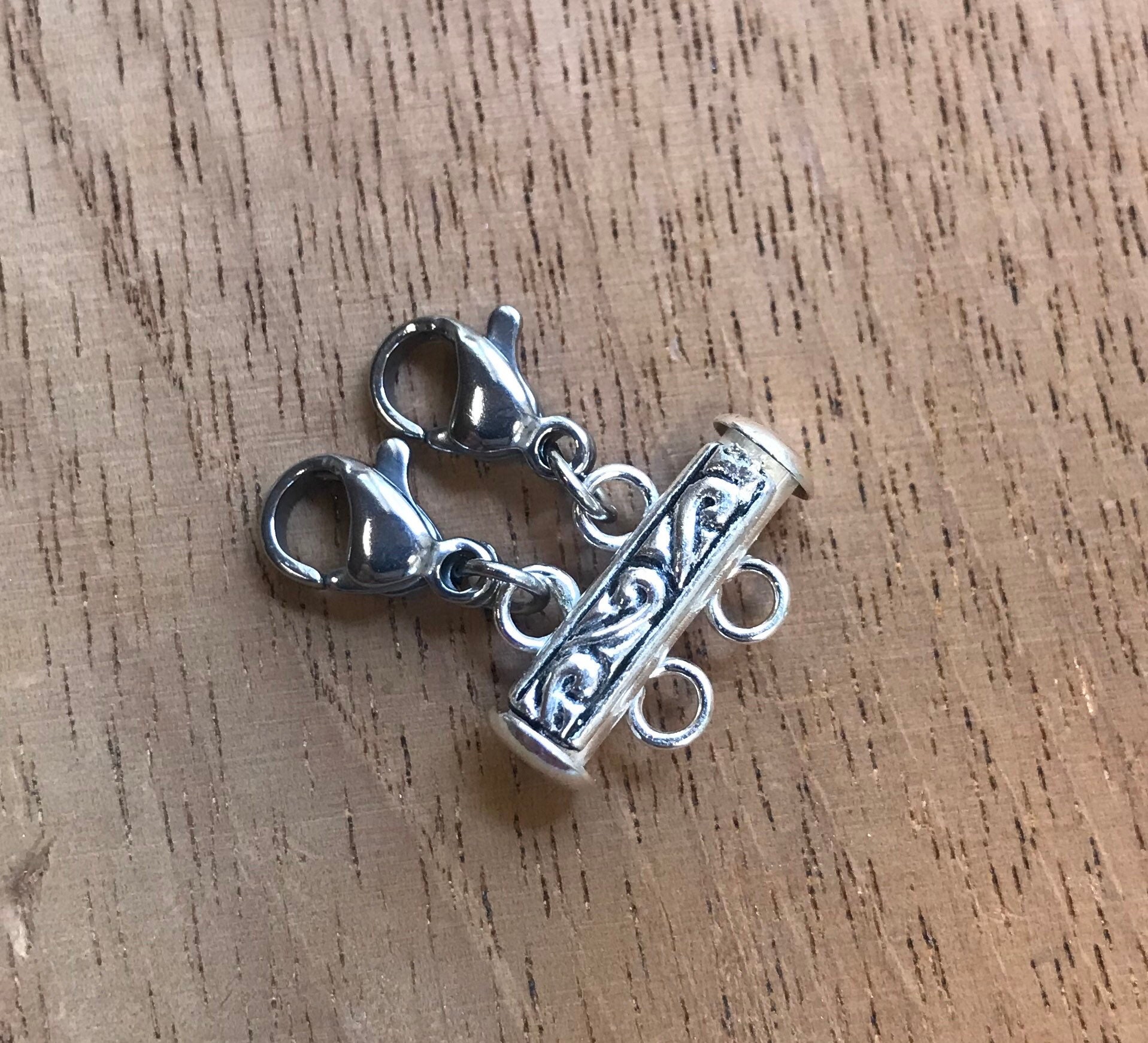 Layered Necklace Separator sterling silver multi strand necklace separator