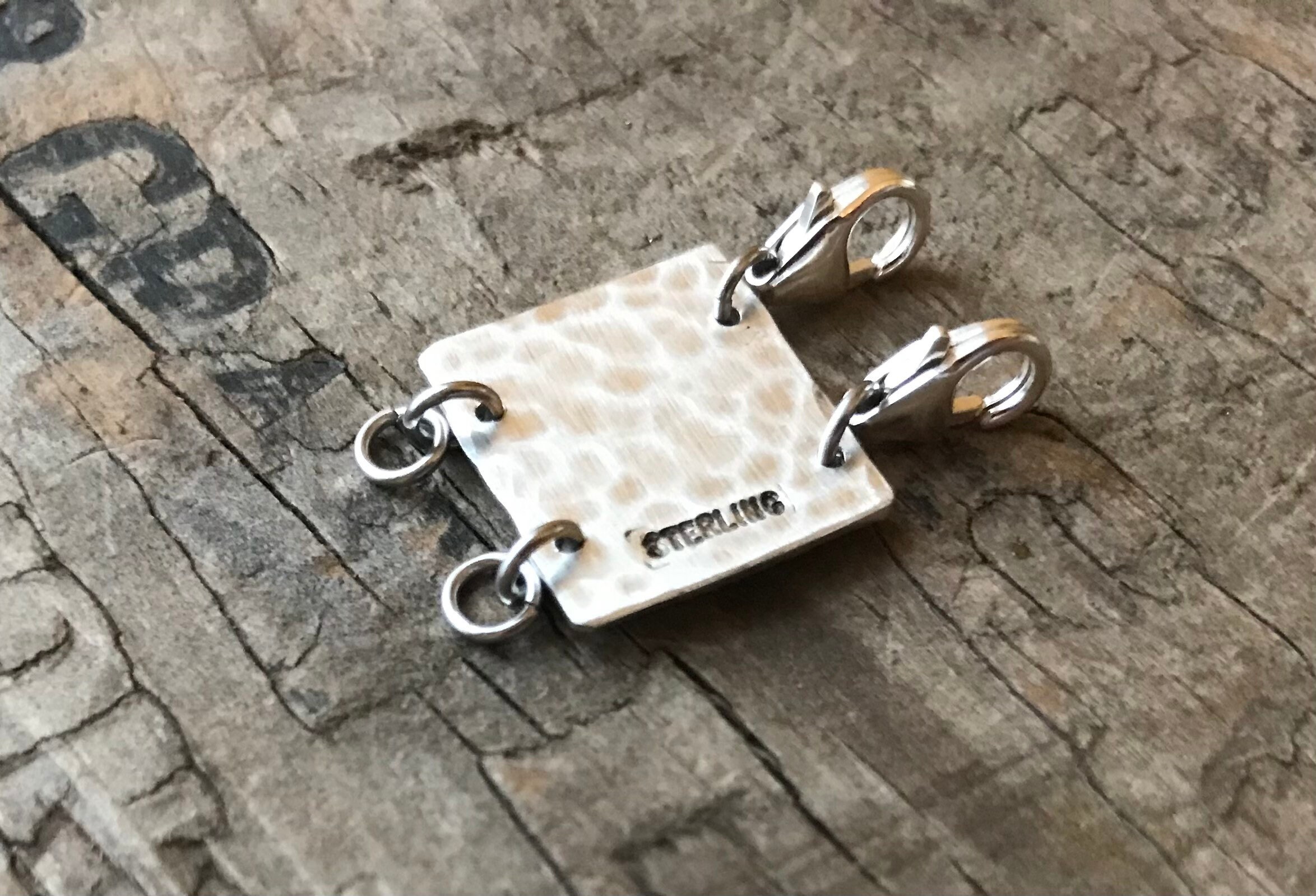 Layered Necklace Separator sterling silver multi strand necklace separator