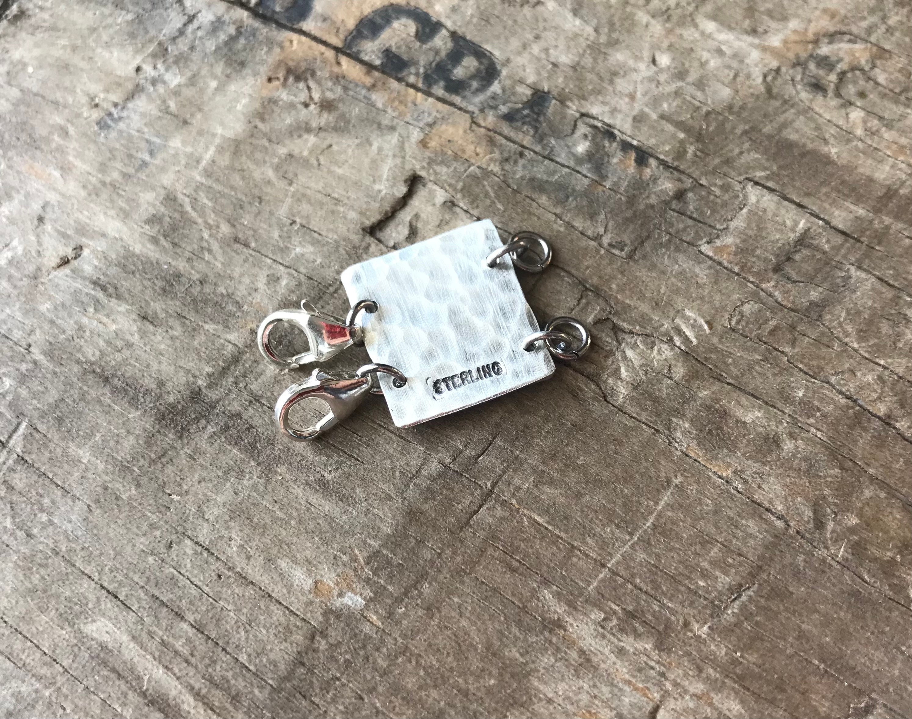 Layered Necklace Separator sterling silver multi strand necklace separator